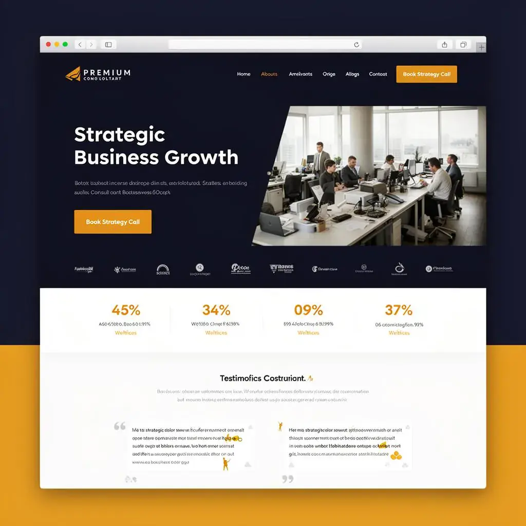 Business Consultant — website design in London by WD.London